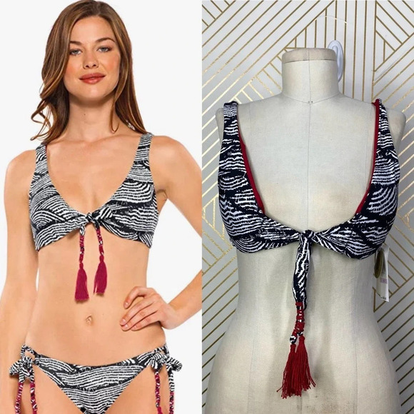BECCA by Rebecca Virtue Bodhi‎ Tree Bikini Top - Picture 1 of 9